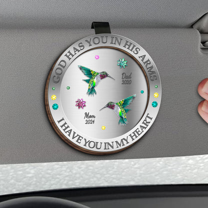 God Has You In His Arms, I Have You In My Heart With Hummingbirds