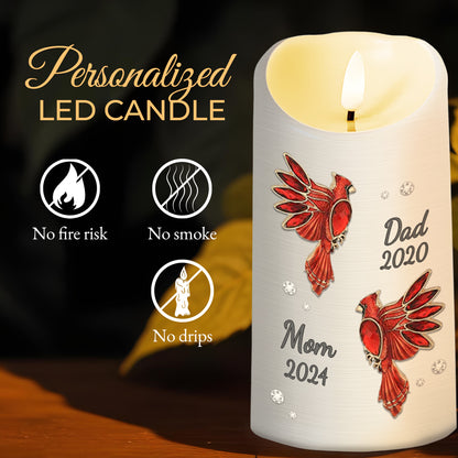 Red Cardinal Memorial Text Soul At Peace