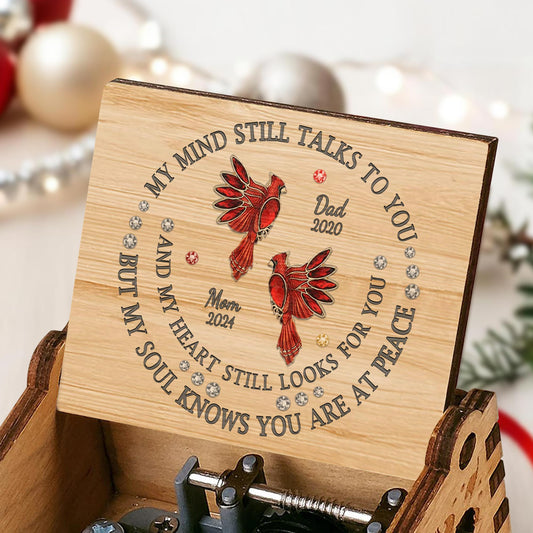 My Mind Talks To You Cardinals and Flowers Design