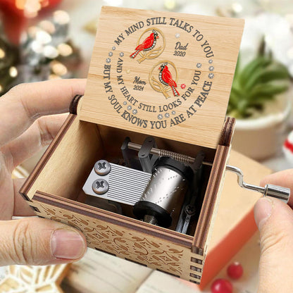 My Mind Talks To You Cardinals Memorial Music Box