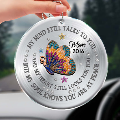 Butterfly Memorial Ornament for Loved Ones