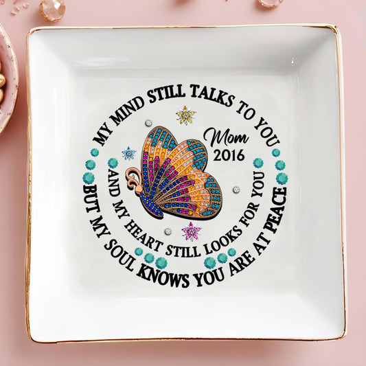 Butterfly Jewel Design With Heartfelt Message