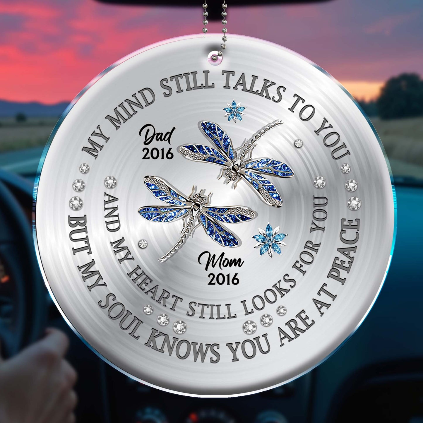 My Mind Still Talks, Heart Looks, Soul Knows, Dragonfly and Jewels Design
