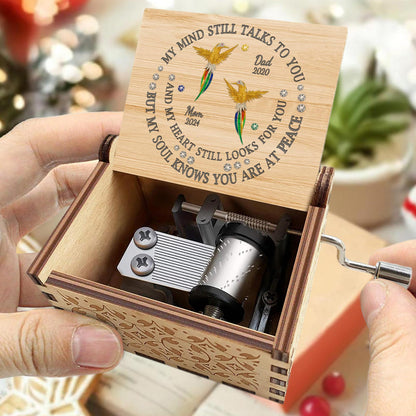 My Mind Still Talks To You Hummingbird Music Box