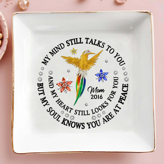 My Mind Talks to You, Soul At Peace Hummingbird Dish
