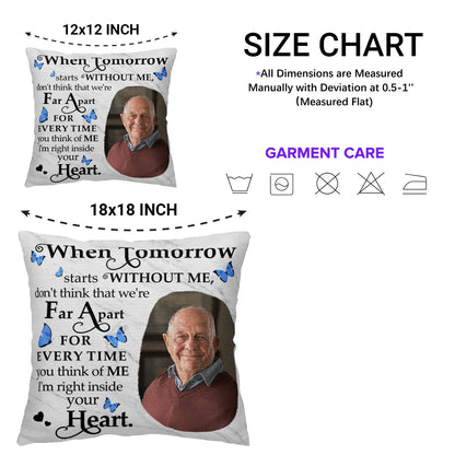 When Tomorrow Starts Without Me, Inside Your Heart Pillow