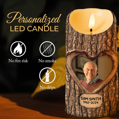 Forever In Your Heart Memorial Candle