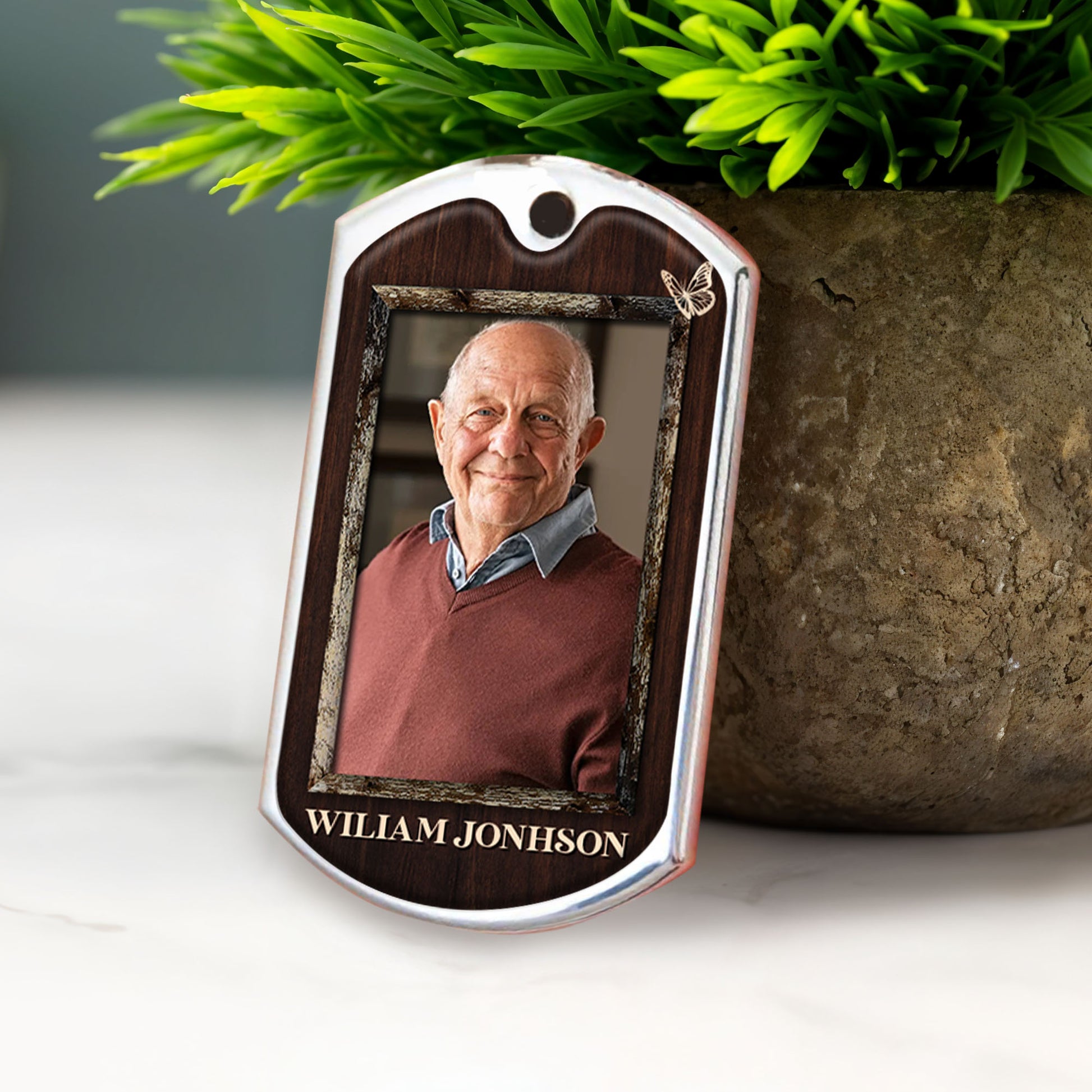 Beautiful Memories Love Guide Memorial Keychain