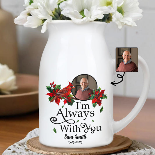 I'm Always With You Cardinal And Holly Design