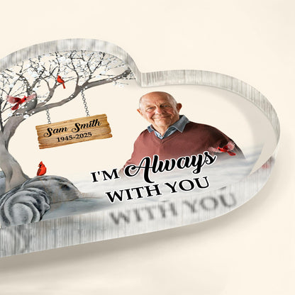 I'm Always With You, Memorial Tree And Birds Plaque