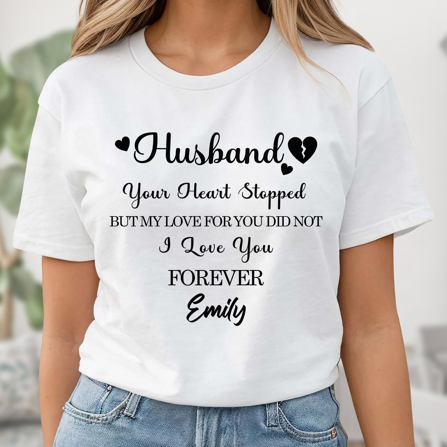 Husband, Your Heart Stopped But My Love For You Did Not, Hearts