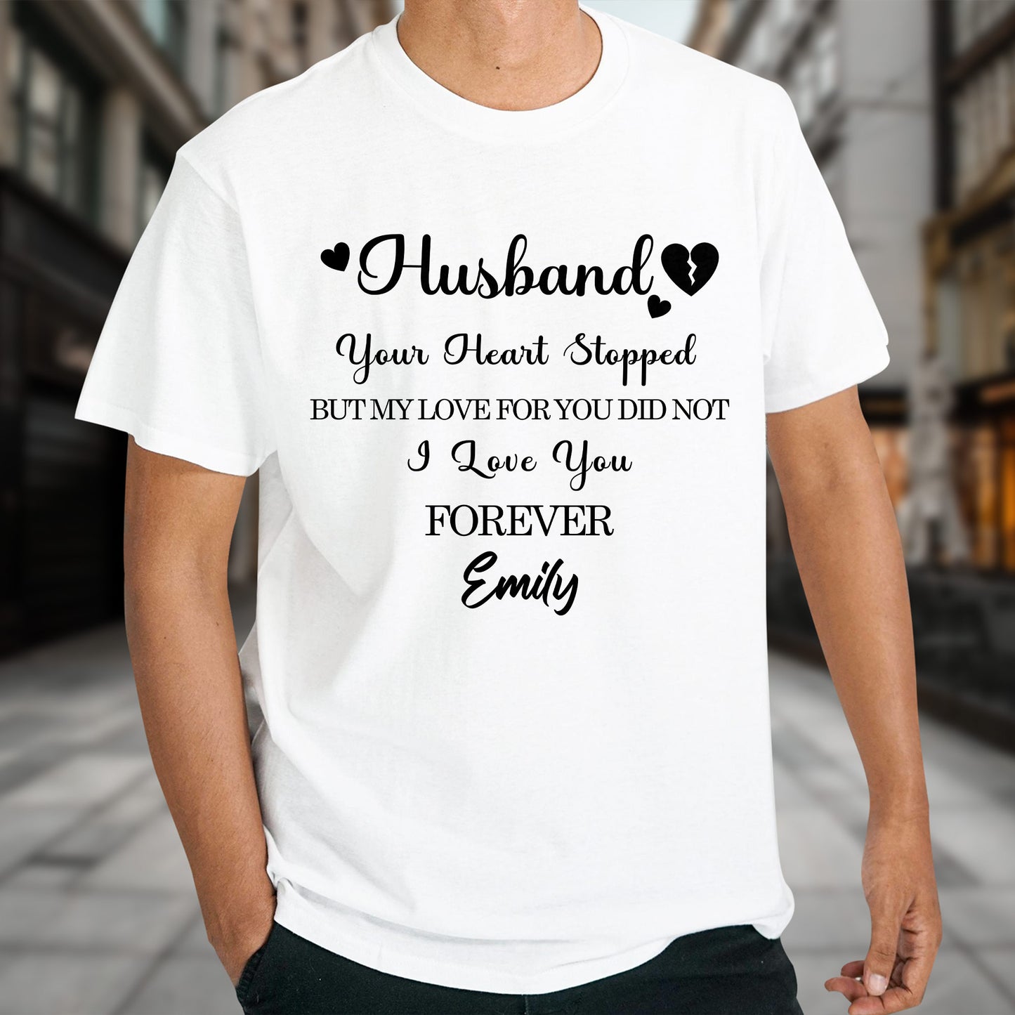Husband, Your Heart Stopped But My Love For You Did Not, Hearts