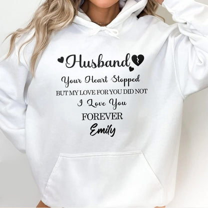 Husband, Your Heart Stopped But My Love For You Did Not, Hearts