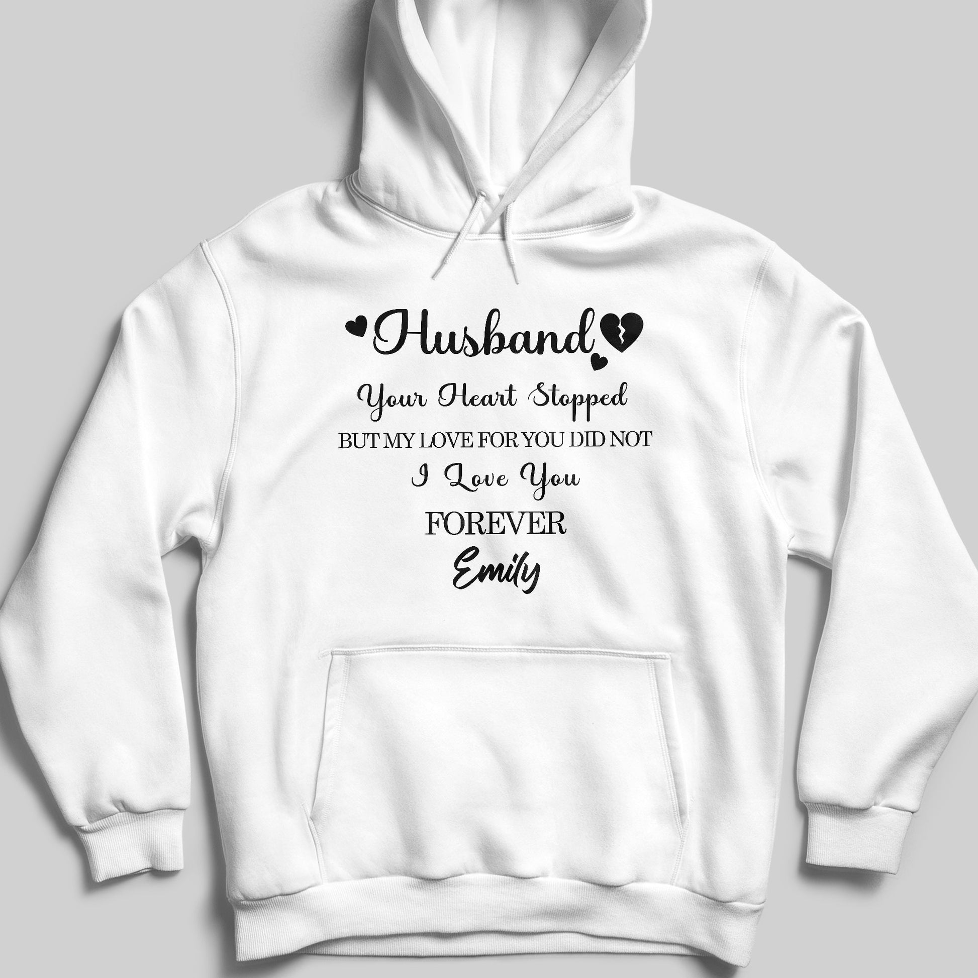 Husband, Your Heart Stopped But My Love For You Did Not, Hearts