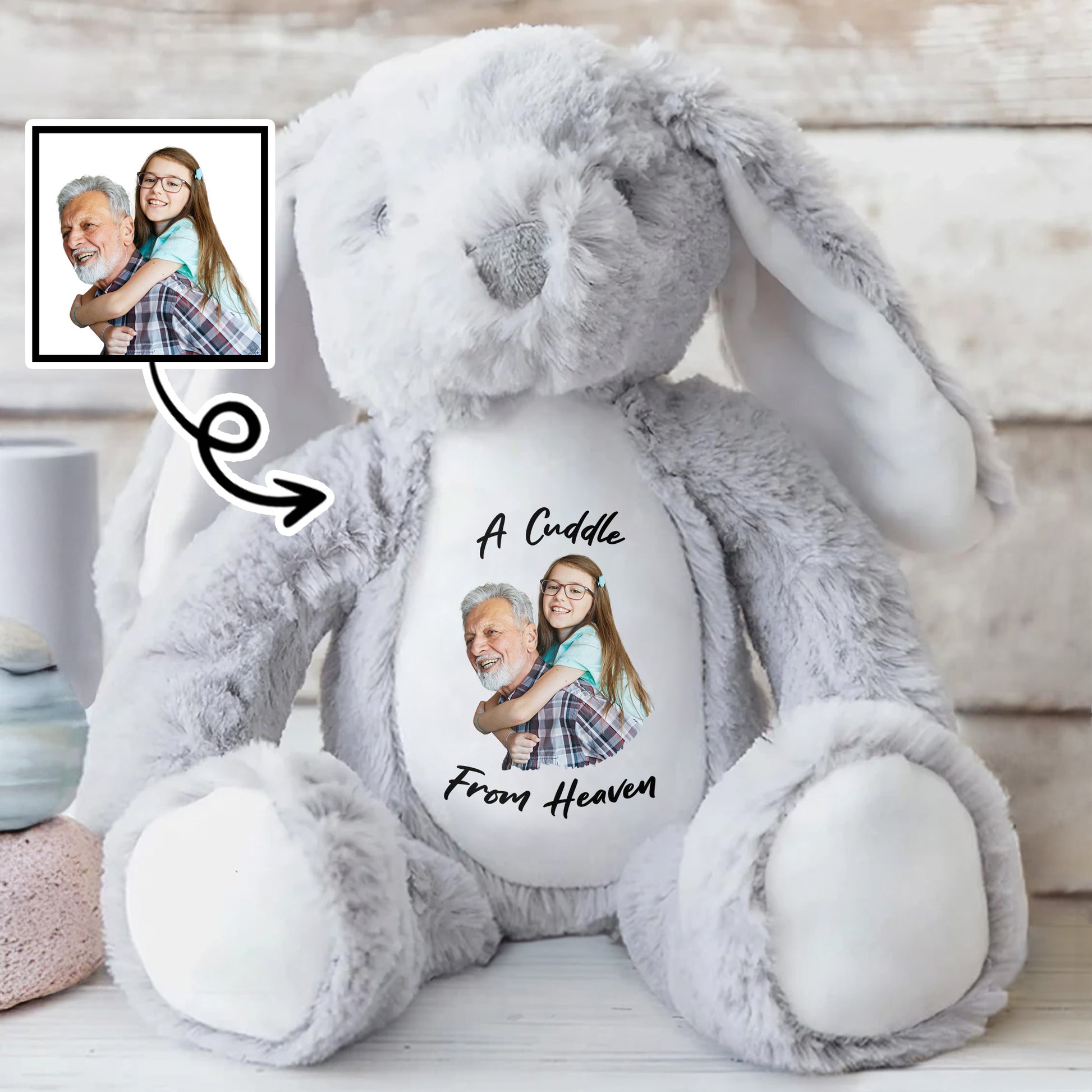 A Cuddle From Heaven, Stuffed Bunny