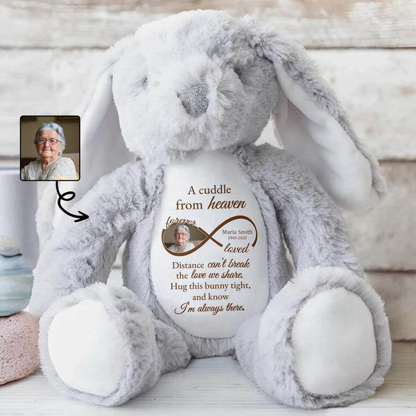 A Cuddle From Heaven, Distance Can't Break The Love We Share, Stuffed Bunny
