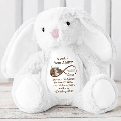 A Cuddle From Heaven, Distance Can't Break The Love We Share, Stuffed Bunny