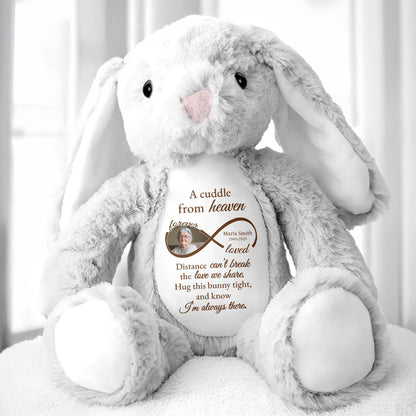 A Cuddle From Heaven, Distance Can't Break The Love We Share, Stuffed Bunny