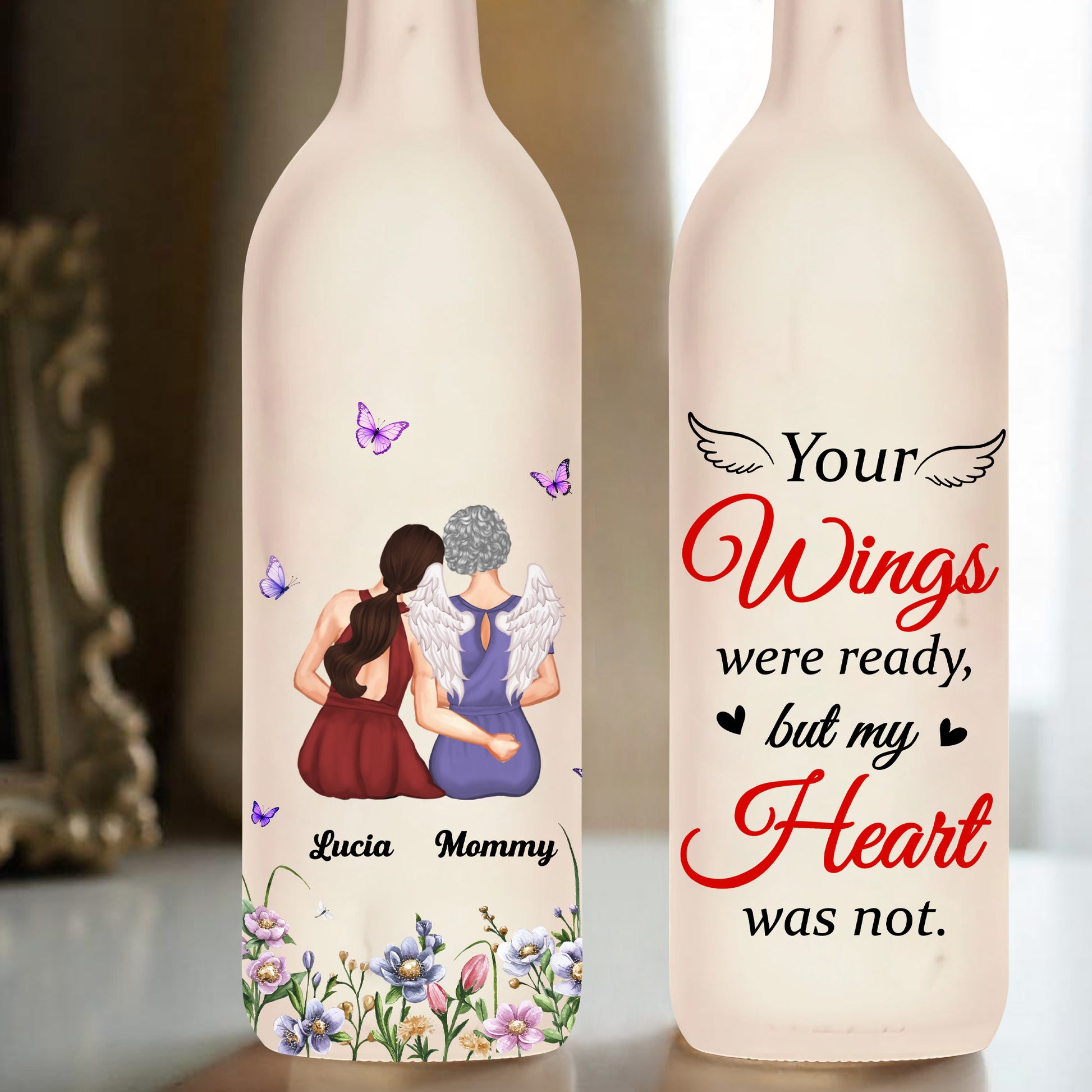 Your Wings Were Ready, But My Heart Was Not, Wings And Heart