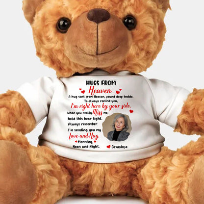 Hugs From Heaven, Teddy Bear and Hearts