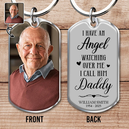 I Have An Angel Watching Over Me I Call Him Daddy, Angel and Heart