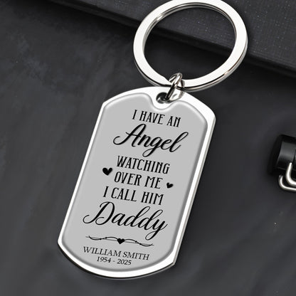 I Have An Angel Watching Over Me I Call Him Daddy, Angel and Heart