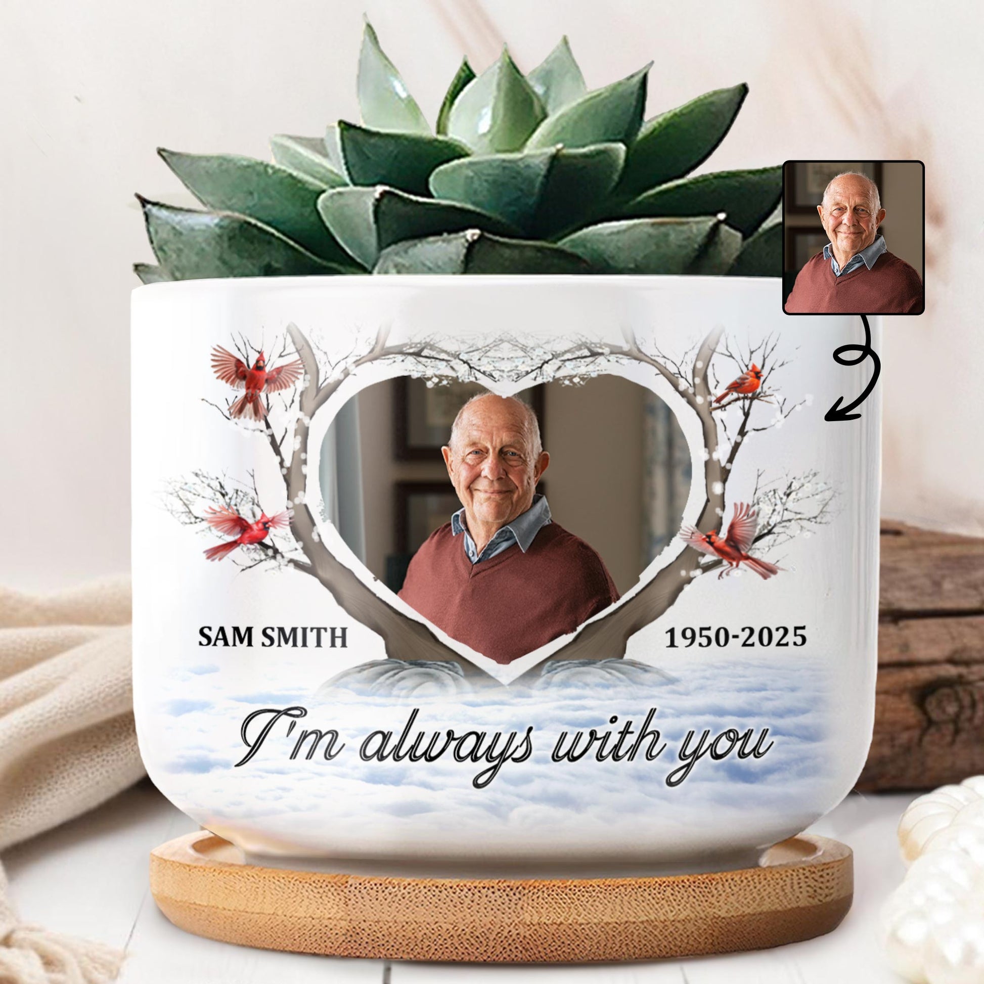 I'm Always With You, Heart Frame and Birds