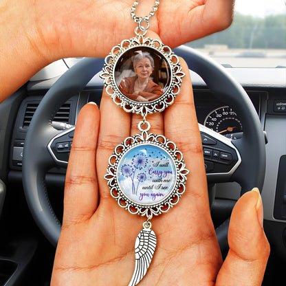 I Will Carry You With Me Until I See You Again, Angel Wing and Flowers