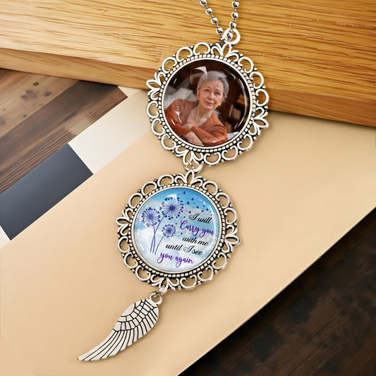 I Will Carry You With Me Until I See You Again, Angel Wing and Flowers