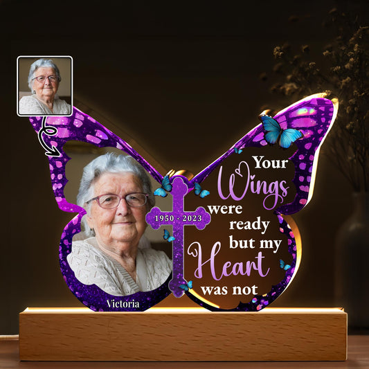 Your Wings Were Ready But My Heart Was Not, Butterfly and Cross