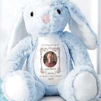 In Loving Memory of Sam Smith, 1st Father's Day in Heaven 2025, Photo Frame and Memorial Text