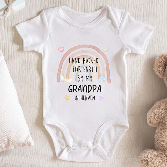 Hand Picked For Earth, Rainbow and Stars Design