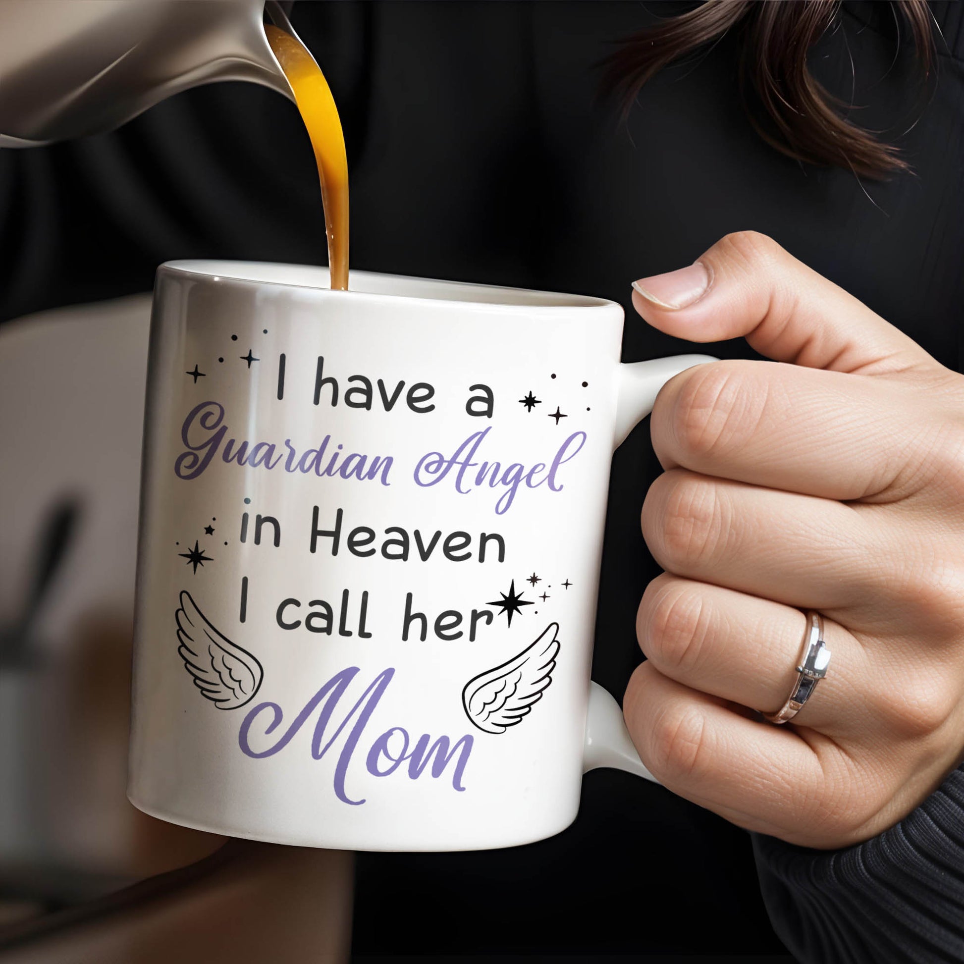 Guardian Angel In Heaven Called Mom