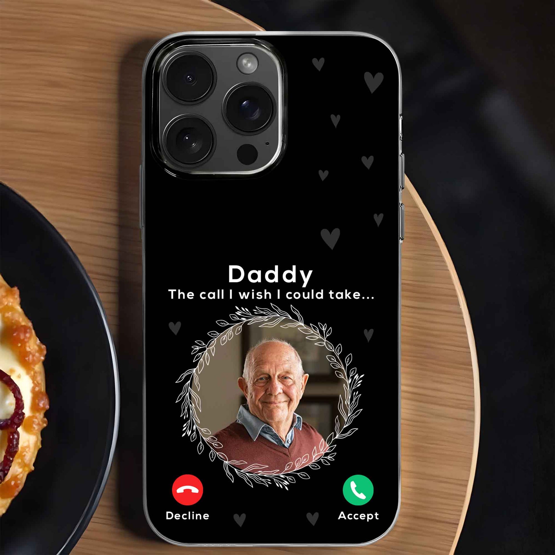 The Call I Wish I Could Take, Heart Symbols, Wreath Design