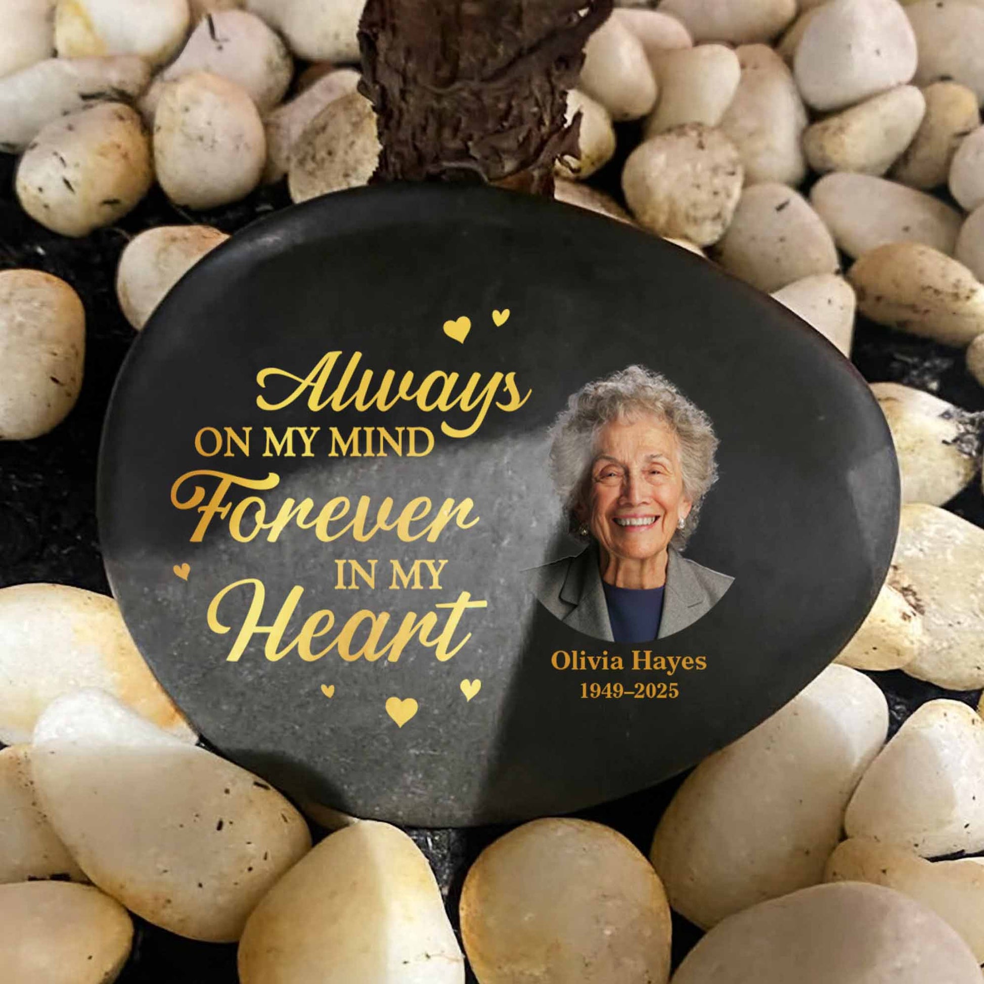Always On My Mind, Forever In My Heart Memorial Stone