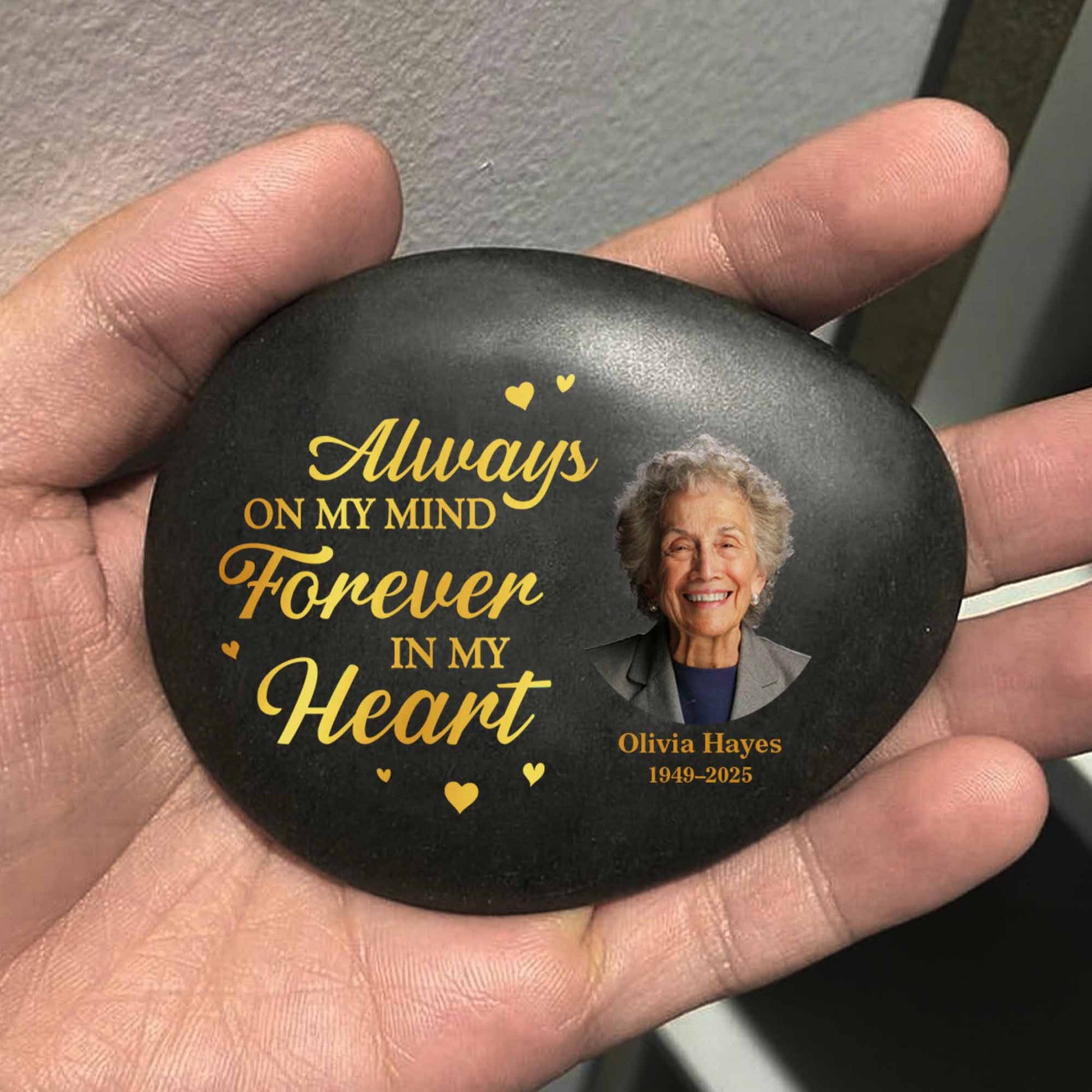 Always On My Mind, Forever In My Heart Memorial Stone