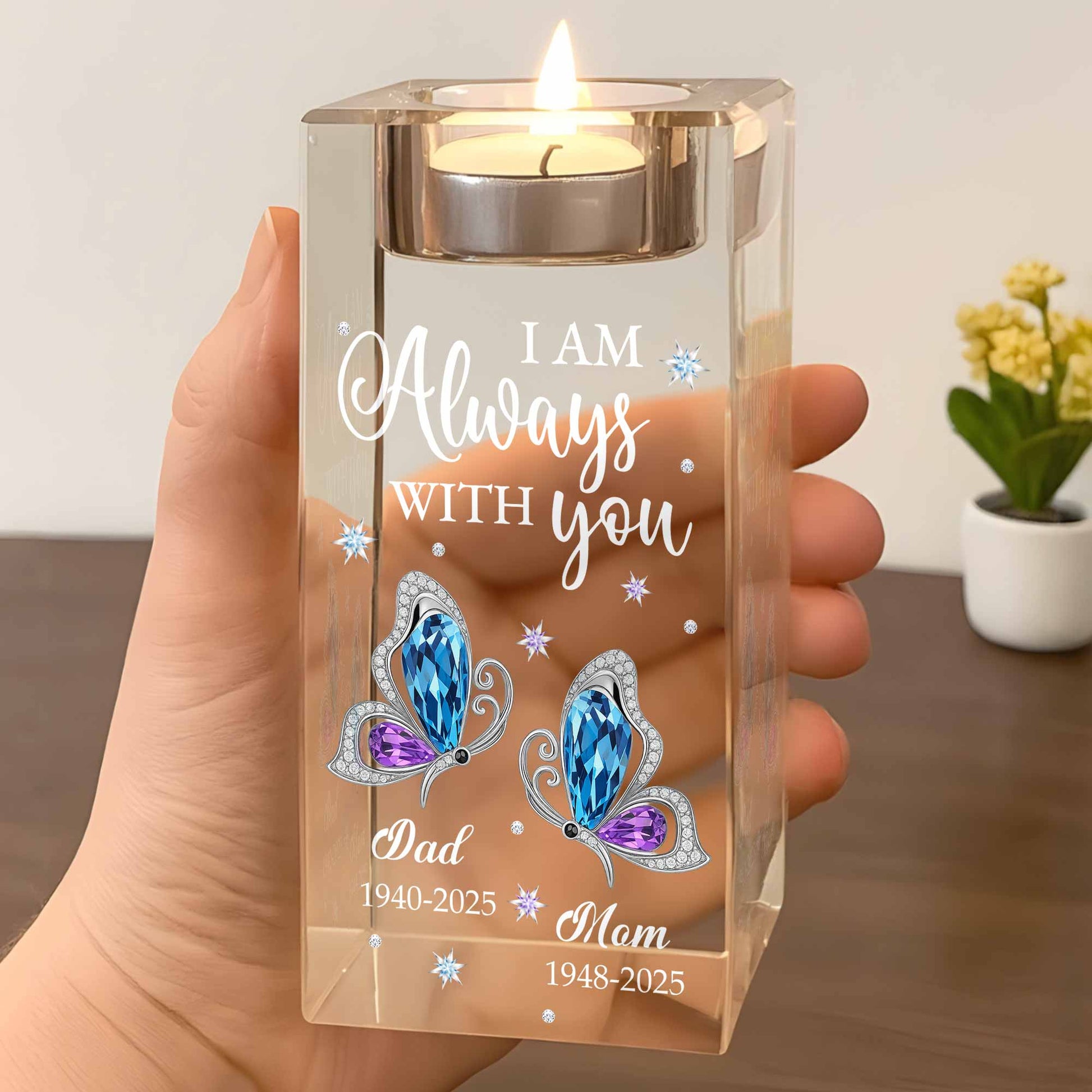 I Am Always With You With Butterflies And Stars