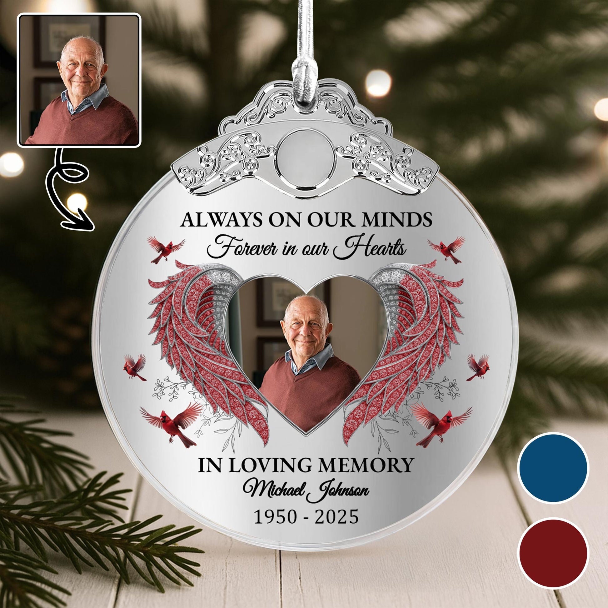 Always On Our Minds Forever In Our Hearts, Heart, Wings