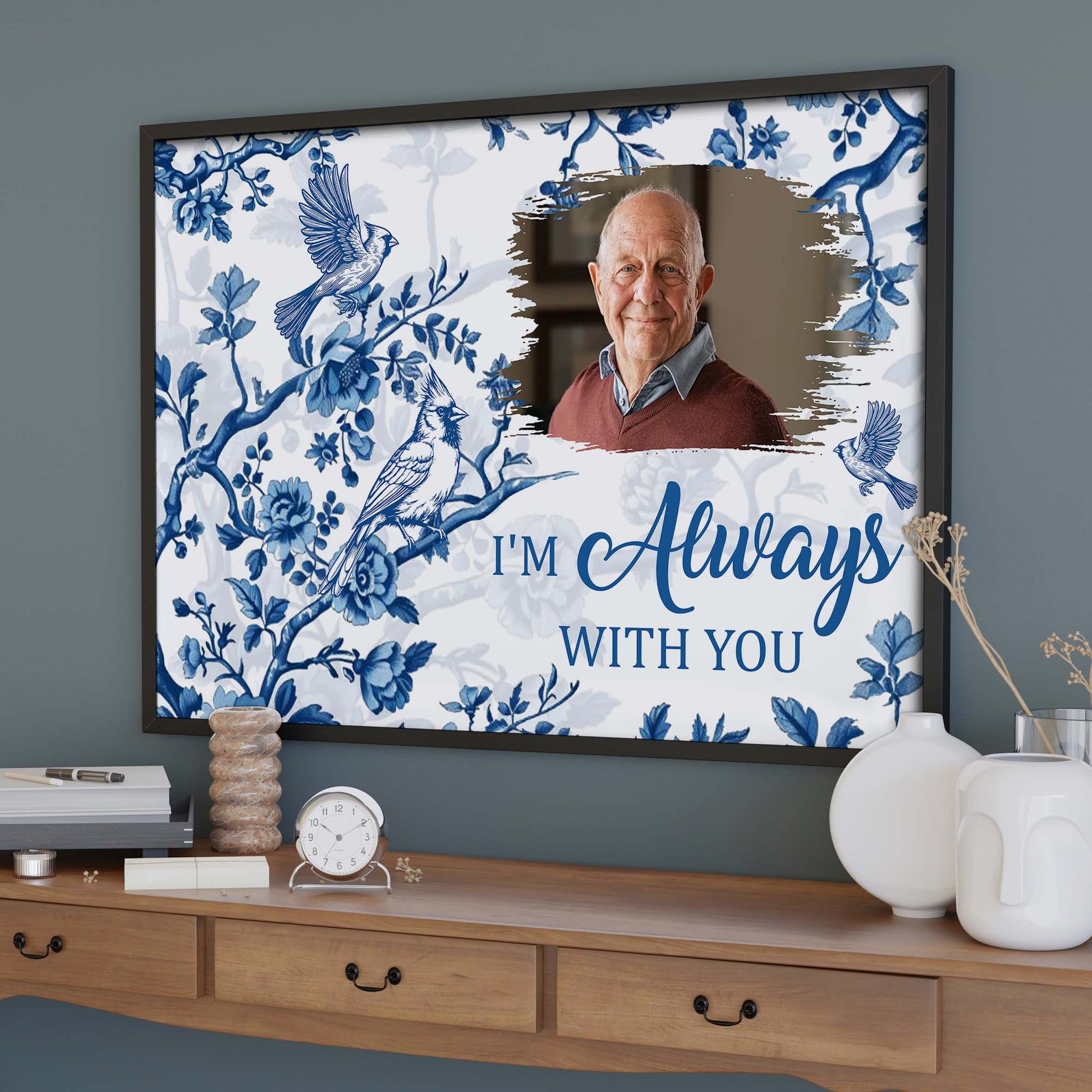 I'm Always With You, Birds And Flowers Design