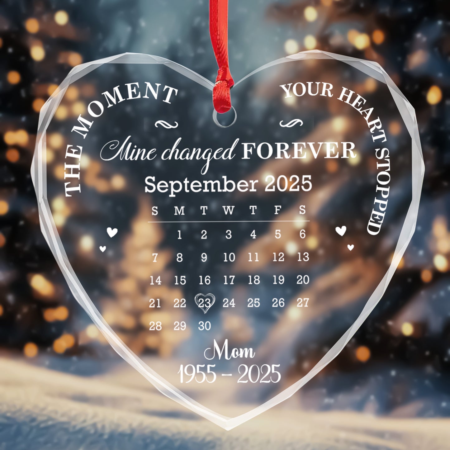 The Moment Your Heart Changed Forever, Heart Memorial