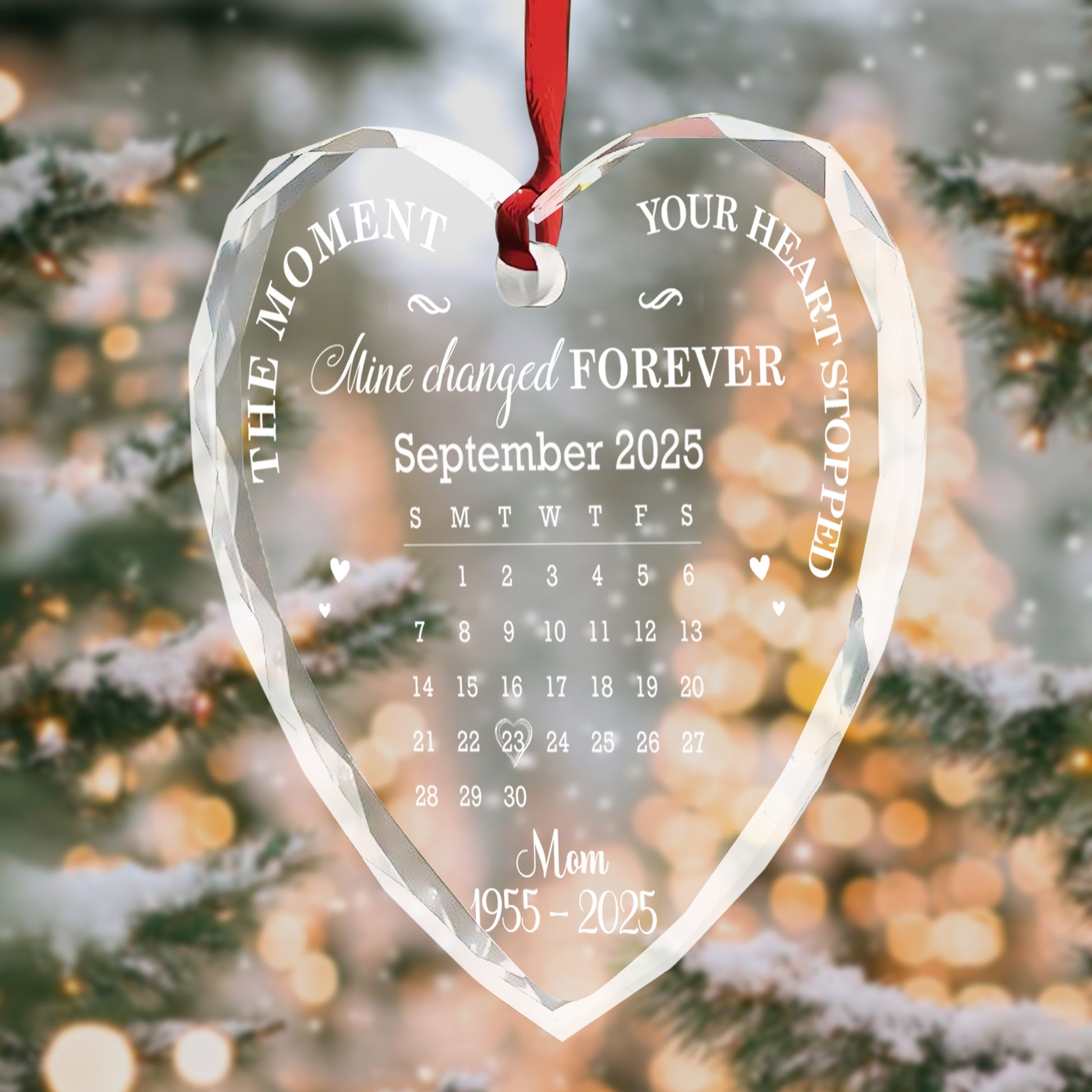 The Moment Your Heart Changed Forever, Heart Memorial