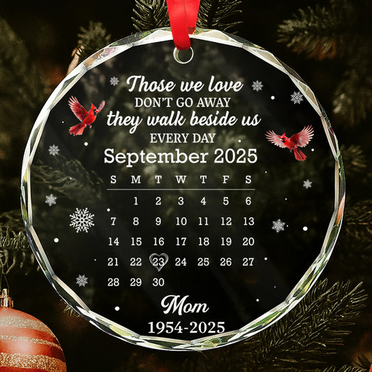 Those We Love Don't Go Away, Memorial Cardinal Design