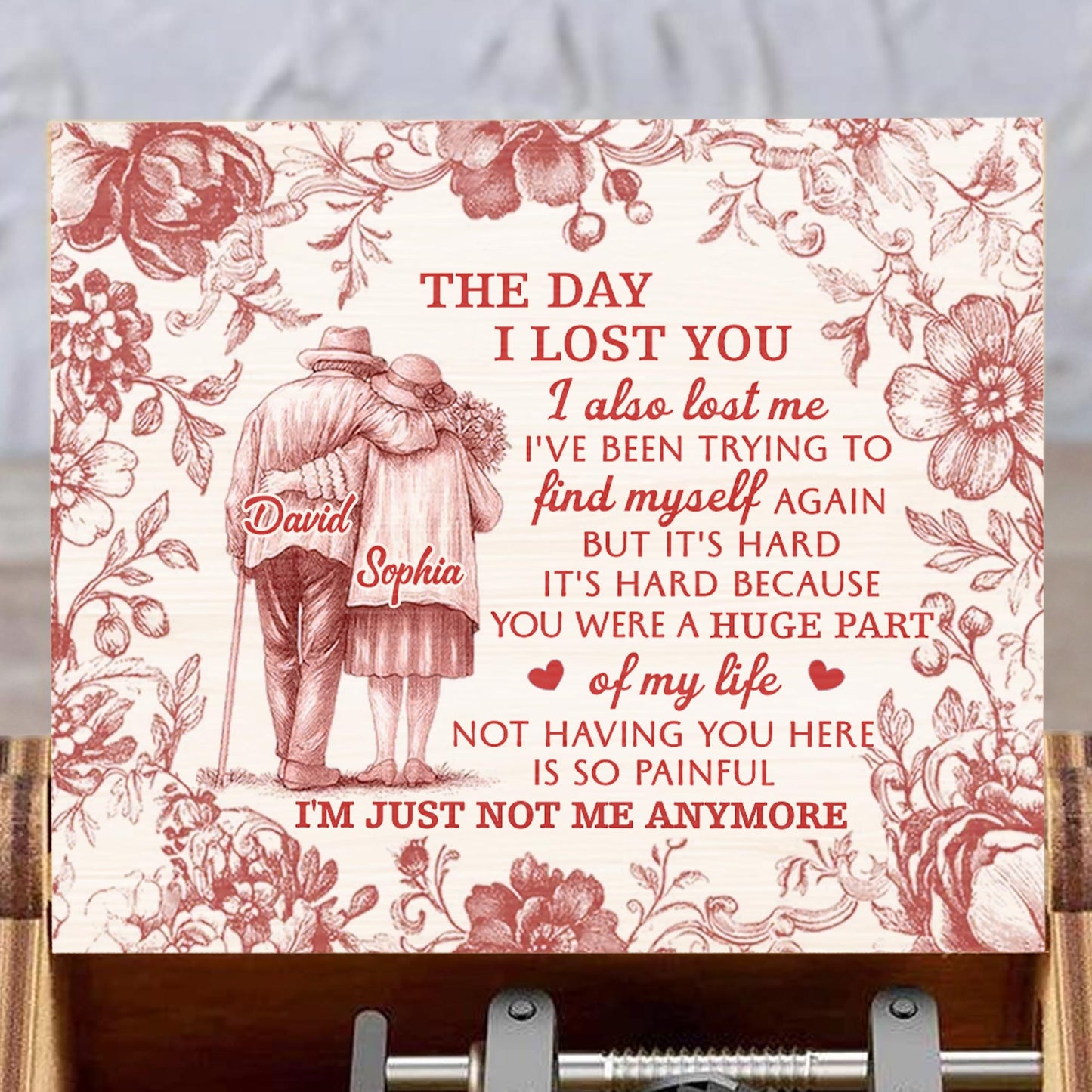 The Day I Lost You I Also Lost Me, Floral Designs