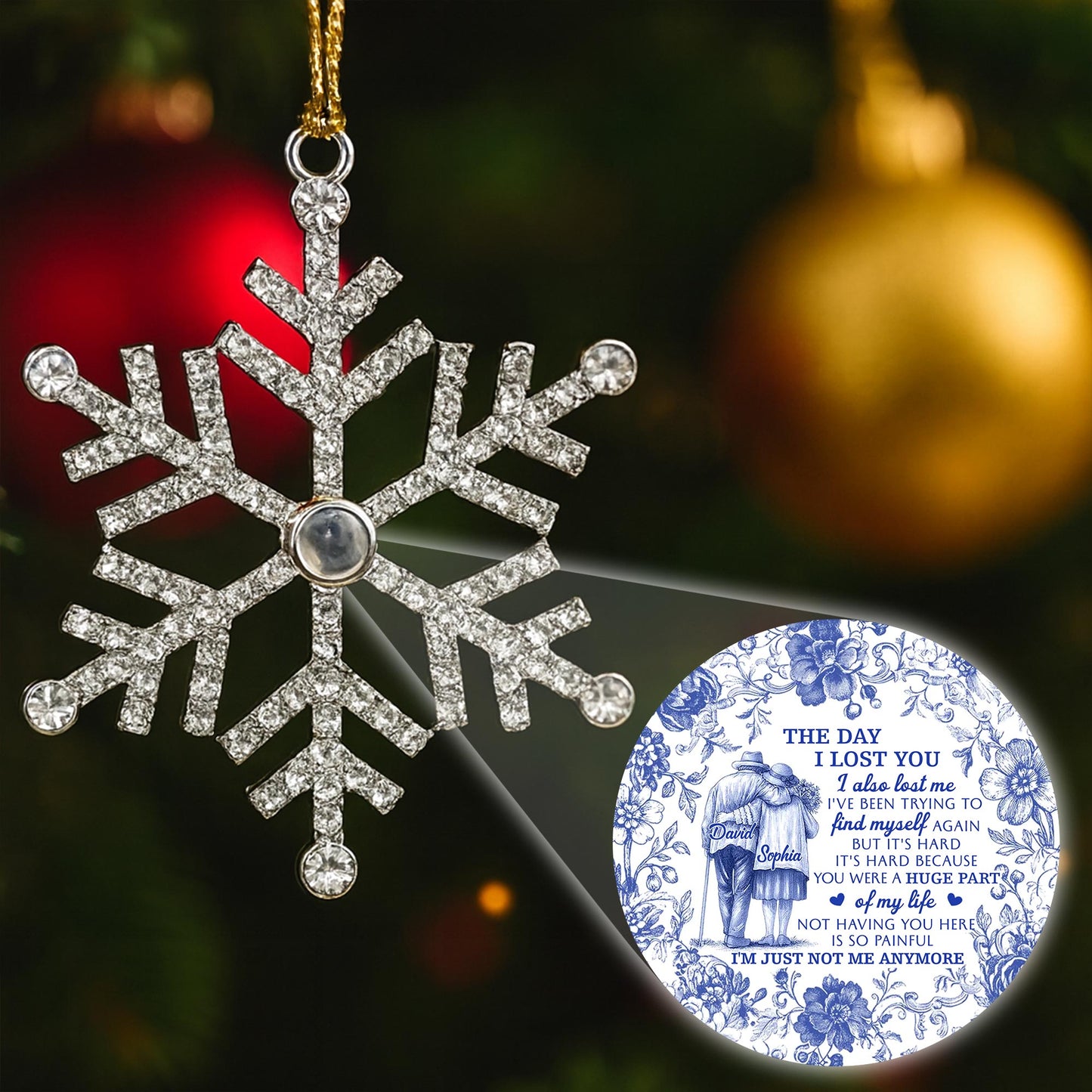 The Day I Lost You, Flower Memorial Ornament