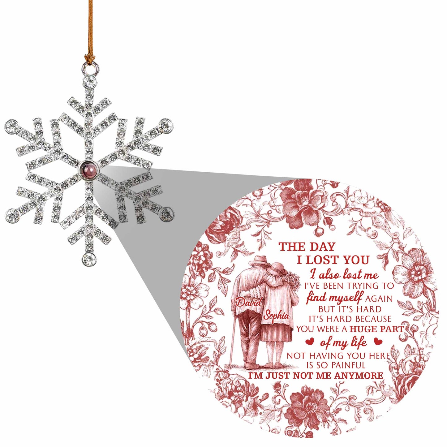 The Day I Lost You, Flower Memorial Ornament