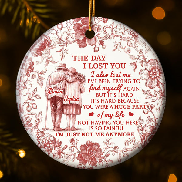 The Day I Lost You, Floral Couple Design