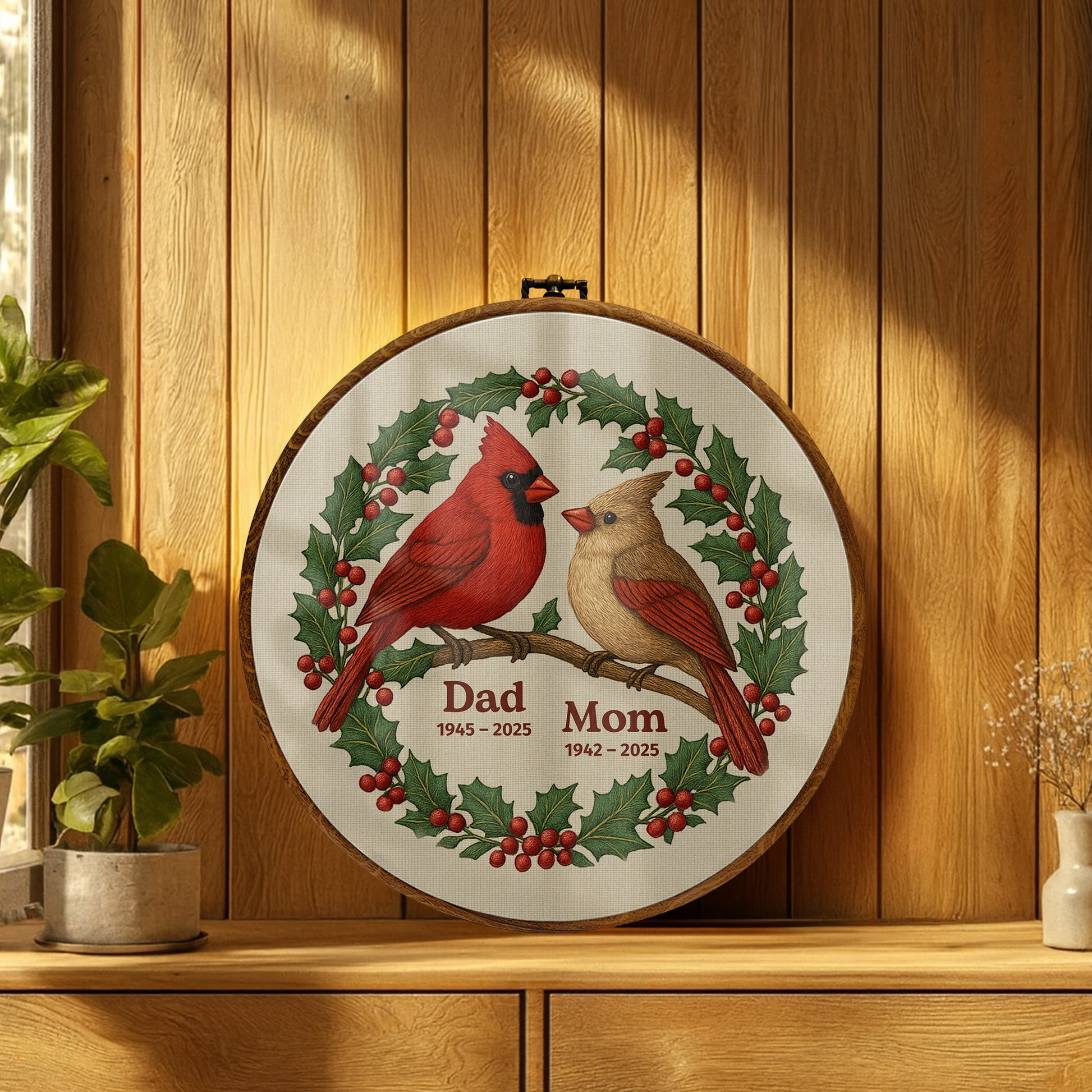 Celebrate A Timeless Bond With Elegant Cardinal Design