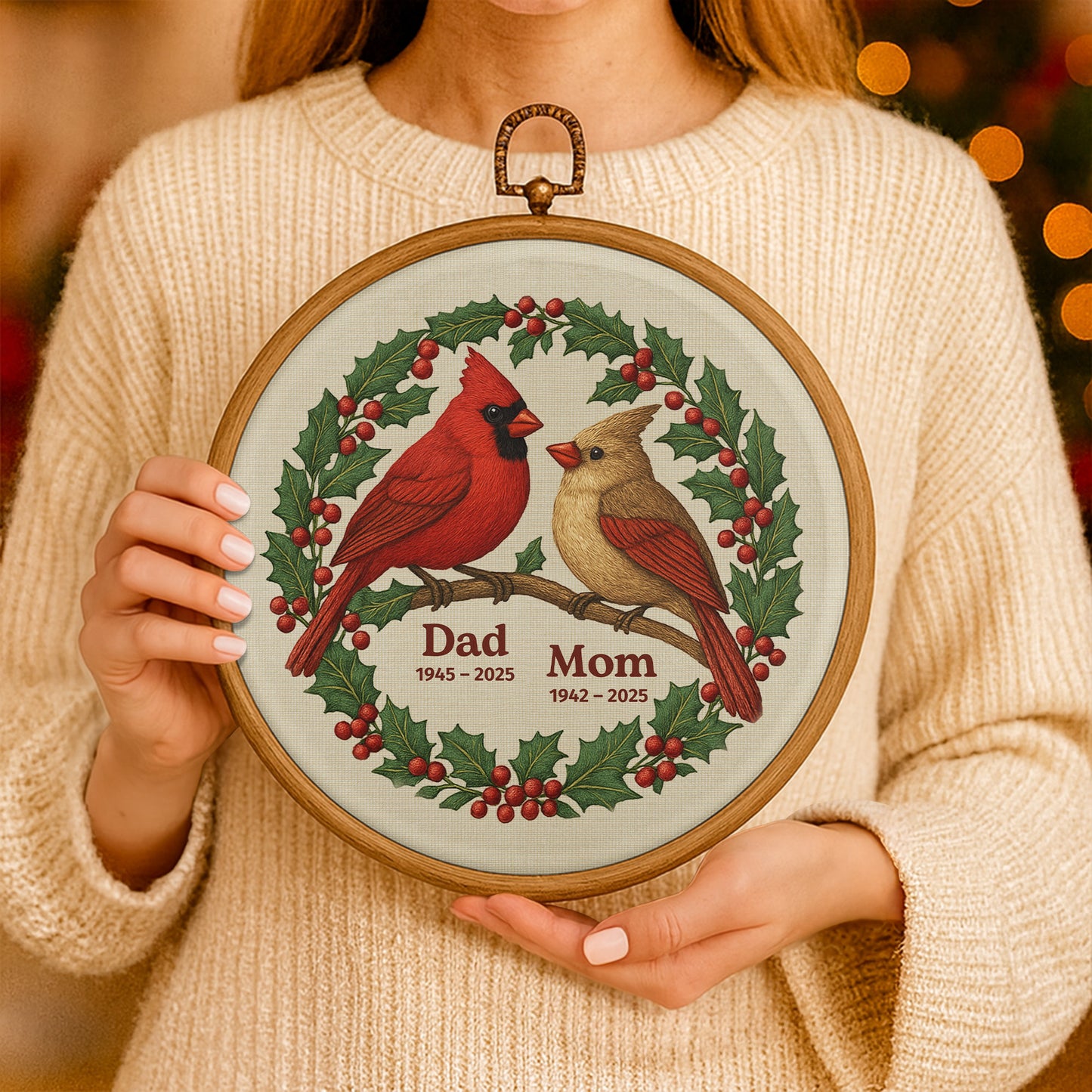 Celebrate A Timeless Bond With Elegant Cardinal Design