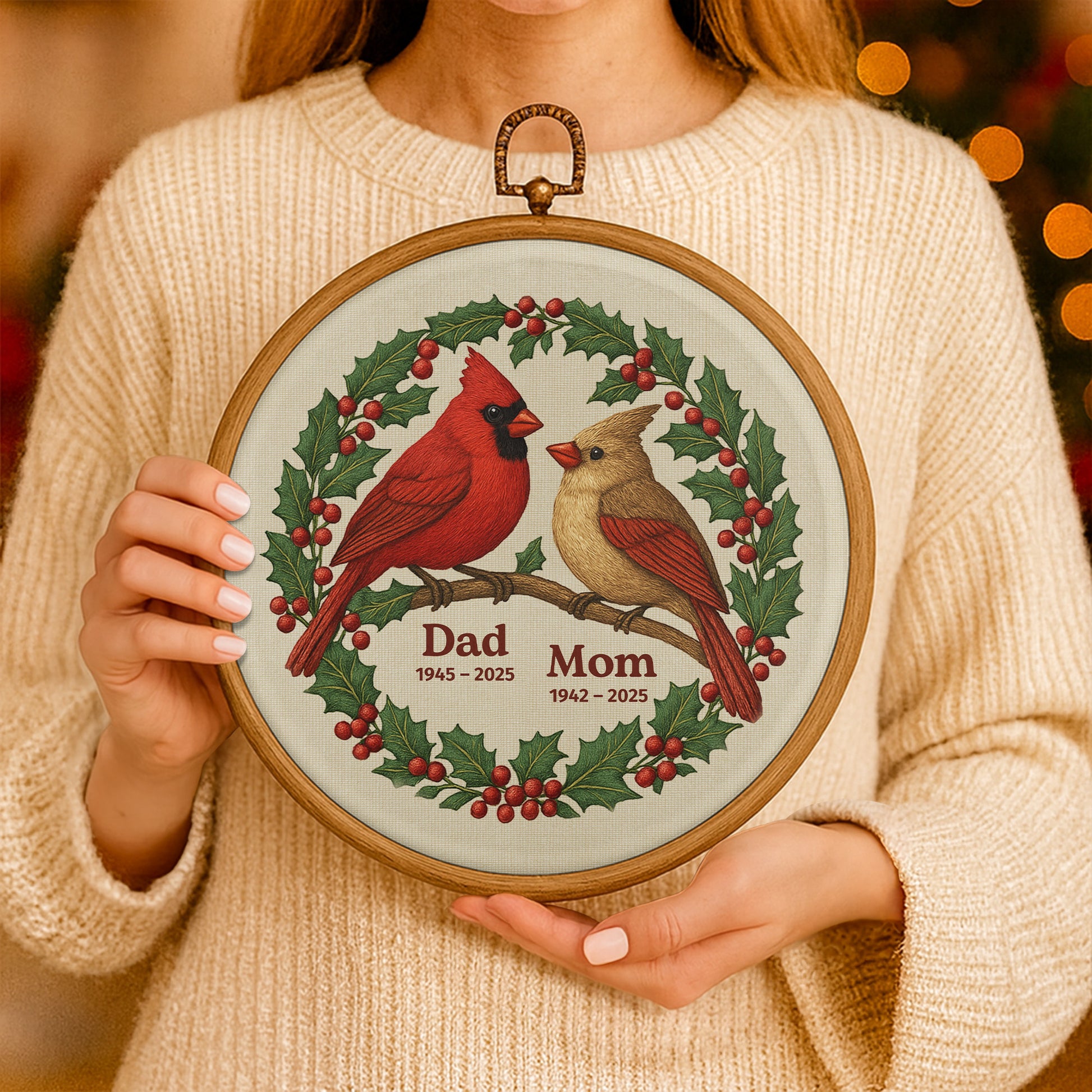 Celebrate A Timeless Bond With Elegant Cardinal Design