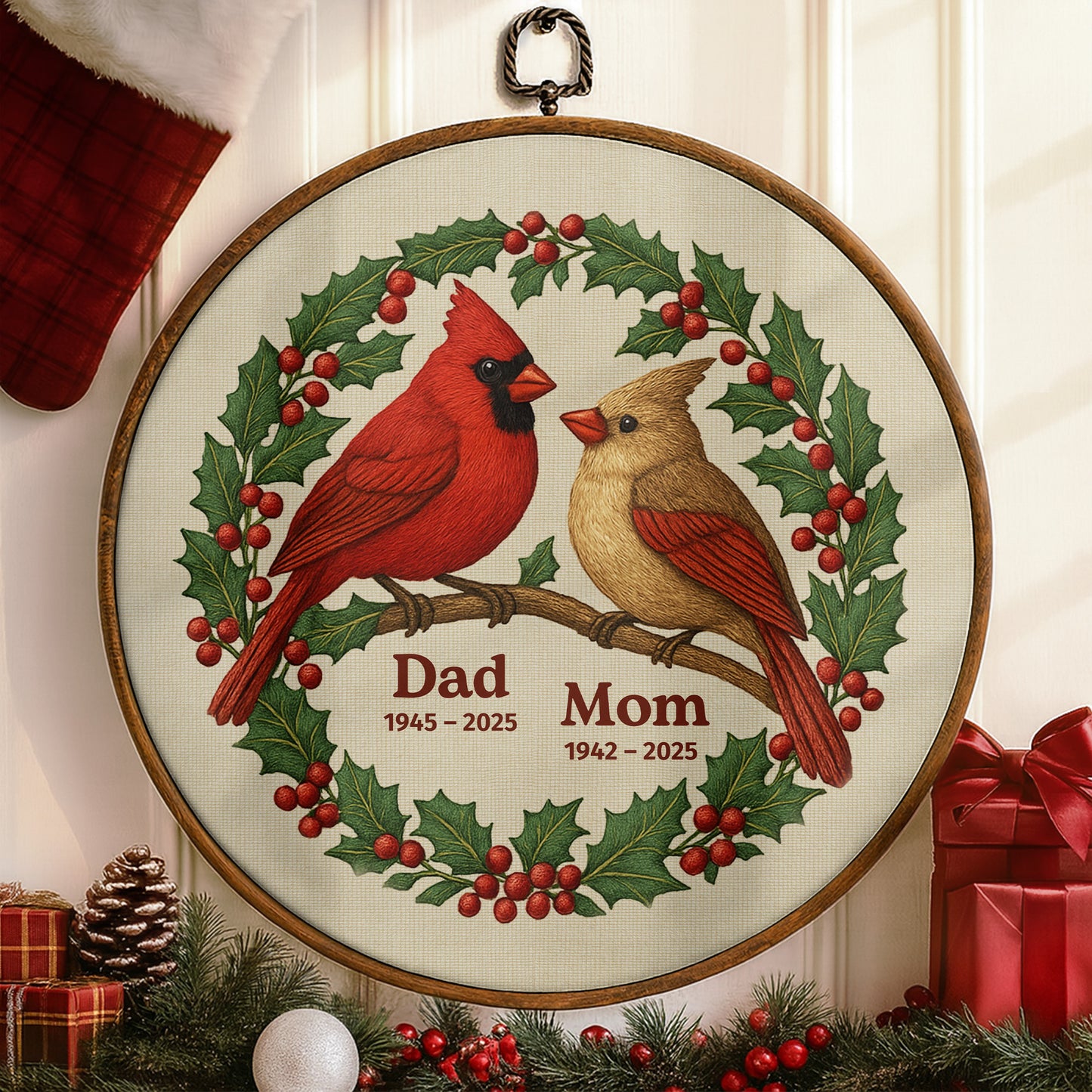 Celebrate A Timeless Bond With Elegant Cardinal Design